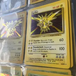 Pokemon TCG Card - Zapdos Base Set 16/102 Holo Rare Never Played - Image 2