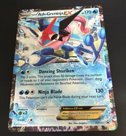 Ash-Greninja EX XY133 PokÃ©mon Trading Card Game Oversized Pokemon Card Promo - Image 1