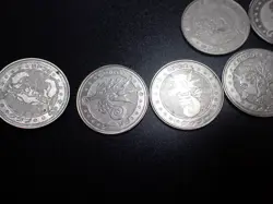 Pokemon Card Meiji Promo Battle Coin x7 Seadra Kingler etc #5483 - Image 5