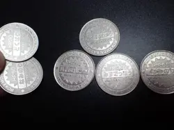 Pokemon Card Meiji Promo Battle Coin x7 Seadra Kingler etc #5483 - Image 12