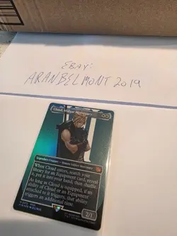 Cloud, Midgar Mercenary #375 (Borderless) FOIL Final Fantasy MTG  - Image 2