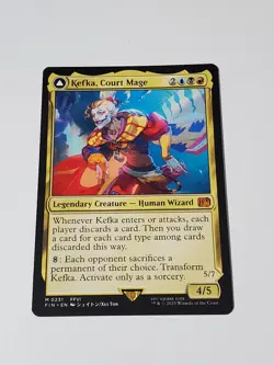 MTG - Kefka, Court Mage / Kefka, Ruler of Ruin - Final Fantasy Regular Mythic - Image 1
