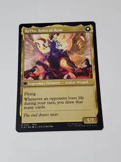 MTG - Kefka, Court Mage / Kefka, Ruler of Ruin - Final Fantasy Regular Mythic - Image 2