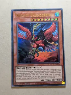Danger! Thunderbird! - GFTP-EN090 - Ultra Rare 1st Edition Yugioh - Image 1