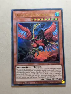 Danger! Thunderbird! - GFTP-EN090 - Ultra Rare 1st Edition Yugioh - Image 2