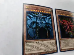 Yugioh Slifer, Obelisk, Winged Dragon of Ra God Set Ultra Limited Ed LDK2 LP 3x - Image 12