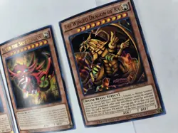 Yugioh Slifer, Obelisk, Winged Dragon of Ra God Set Ultra Limited Ed LDK2 LP 3x - Image 9