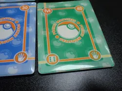 Pokemon Bandai Promo Waterproof Bathroom Menko Card x4 Meowth Shelgon etc #5536 - Image 15