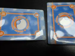 Pokemon Bandai Promo Waterproof Bathroom Menko Card x4 Meowth Shelgon etc #5536 - Image 18