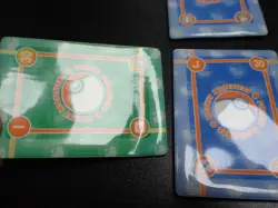 Pokemon Bandai Promo Waterproof Bathroom Menko Card x4 Meowth Shelgon etc #5536 - Image 19