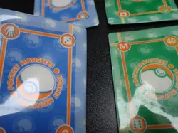 Pokemon Bandai Promo Waterproof Bathroom Menko Card x4 Meowth Shelgon etc #5536 - Image 21