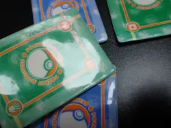 Pokemon Bandai Promo Waterproof Bathroom Menko Card x4 Meowth Shelgon etc #5536 - Image 24