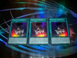 3x Parallel Teleport 1st Edition Super Rare DUAD-EN059 Yu-Gi-Oh! - Image 2