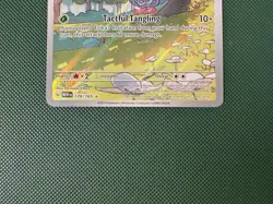 Tangela 178/165 Pokemon 151 Illustration Rare Full Art Trading Card Near Mint - Image 12