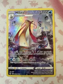 Pokémon Card Milotic TG02/TG30 Silver Tempest Trainer Gallery - NM - Image 5