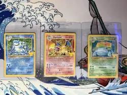 Pokemon 2021 Celebrations 3 card lot - Charizard Blastoise Venusaur NM - Mint! - Image 1