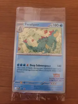 Pokémon Illustration Contest 2024 Promo Cards SEALED - Image 1