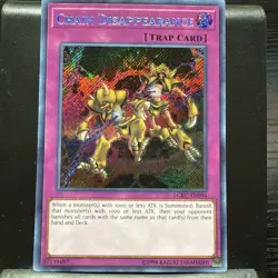 Yugioh! Chain Disappearance - LCKC-EN094 - Secret Rare - Unlimited Edition Near - Image 1