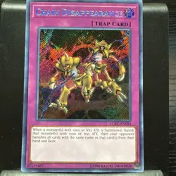 Yugioh! Chain Disappearance - LCKC-EN094 - Secret Rare - Unlimited Edition Near - Image 3