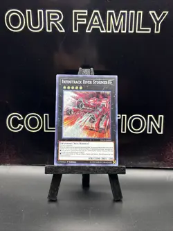 YUGIOH INFINITRACK RIVER STORMER SECRET RARE INCH-EN007 1ST EDITION HOLO NM - Image 8