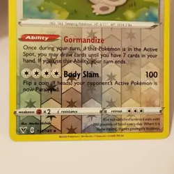 SNORLAX 131/185 Reverse Holo Rare Vivid Voltage Pokémon Card Near Mint - Image 7