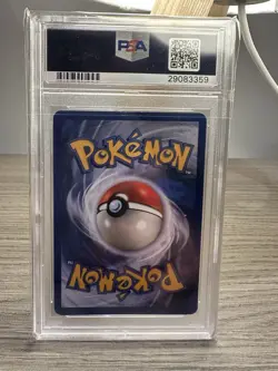 1999 Pokemon Gengar fossil 5/62 holo 1st Edition Rare Pokemon Card PSA 9 - Image 2