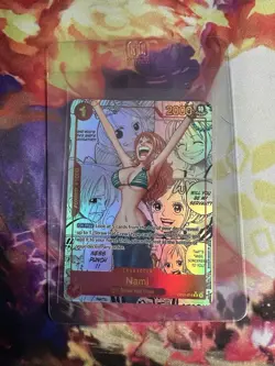 Nami OP01-016 Manga PRB One Piece Card English Clean New - Image 1