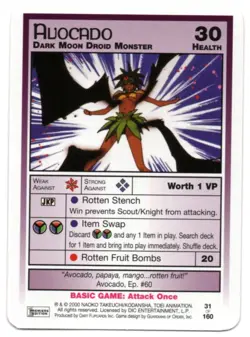 Sailor Moon CCG Premiere Cards YOU PICK Common & Promo Vintage Dic Dart 2000 - Image 30