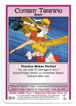 Sailor Moon CCG Premiere Cards YOU PICK Common & Promo Vintage Dic Dart 2000 - Image 50