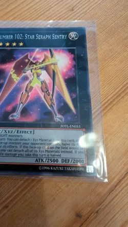 Number 102: Star Seraph Sentry - Rare - JOTL-EN053 - Yugioh Card - Image 2