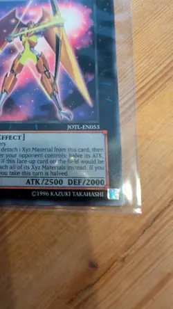 Number 102: Star Seraph Sentry - Rare - JOTL-EN053 - Yugioh Card - Image 5