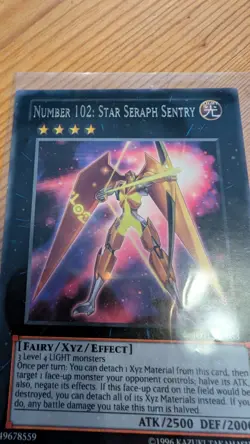 Number 102: Star Seraph Sentry - Rare - JOTL-EN053 - Yugioh Card - Image 9