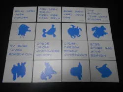 Pokemon JP Traditional Poker Playing Card Karuta x8 Primeape Meowth etc #2090 - Image 9
