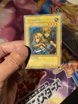 Yu-Gi-Oh! Gemini Elf 1st Edition LON-000 Labyrinth Of Nightmare VLP - Image 2