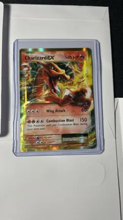 Pokémon TCG Charizard-EX Evolutions Holo Card 12/108 Rare EX - Image 3