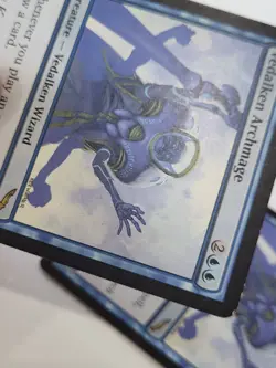 X2 Vedalken Archmage - Mirrodin MRD RARE MAGIC MtG TCG Card - Image 11