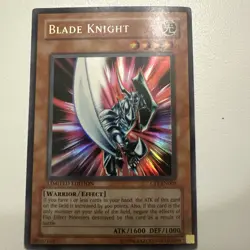 Yu-Gi-Oh Secret Rare Blade Knight Ct1-en002 Eng Old near Mint Limited Edition - Image 1