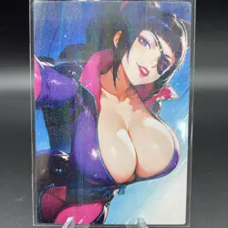 Juri Han Street Fighter Anime Waifu Card Doujin ACG Goddess Holo - Image 2