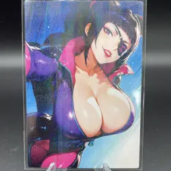 Juri Han Street Fighter Anime Waifu Card Doujin ACG Goddess Holo - Image 5