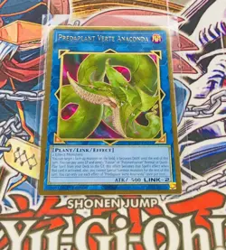 Yu-Gi-Oh! PREDAPLANT VERTE ANACONDA MGED-EN036 Gold Holo Rare 1st Edition NM - Image 2