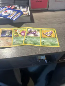 POKEMON TEAM ROCKET 1ST EDITION 28 CARD LOT DARK FLAREON DARK MACHOKE + - Image 3