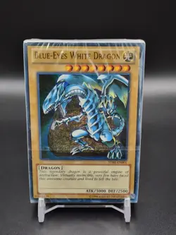 Yugioh Saga of Blue-Eyes White Dragon Structure Deck Sealed No Box Plastic Rip - Image 1