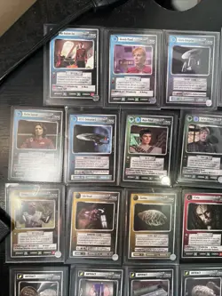 Star Trek CCG TCG Alternate Universe Rare Cards Lot(A) With Future Enterprise - Image 2