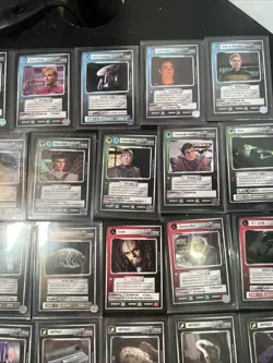 Star Trek CCG TCG Alternate Universe Rare Cards Lot(A) With Future Enterprise - Image 4