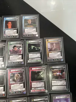 Star Trek CCG TCG Alternate Universe Rare Cards Lot(A) With Future Enterprise - Image 5