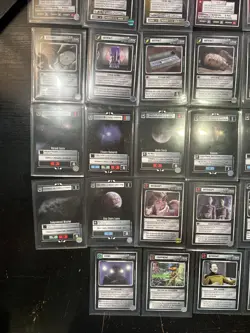 Star Trek CCG TCG Alternate Universe Rare Cards Lot(A) With Future Enterprise - Image 6