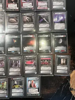 Star Trek CCG TCG Alternate Universe Rare Cards Lot(A) With Future Enterprise - Image 8