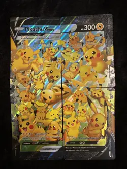 Pikachu V-Union SWSH139-142 NM/M Celebrations Promo 4 Card Set Pokemon TCG - Image 1