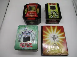 YUGIOH TINS LOT PLUS CARD-HOLDER TYPE BOOK (NO CARDS)PRE-OWNED - Image 2