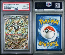 PSA 10 Magneton Full Art SV 159 Scarlet & Violet Promo Card Holo - Image 6